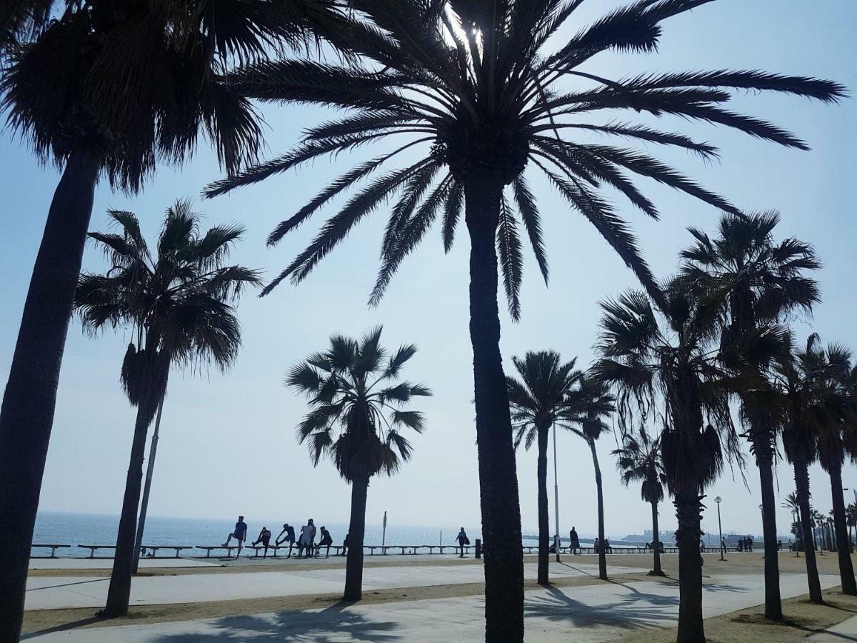 Rambla Poblenou&Mar Bella Beach Barcelona Luaran gambar