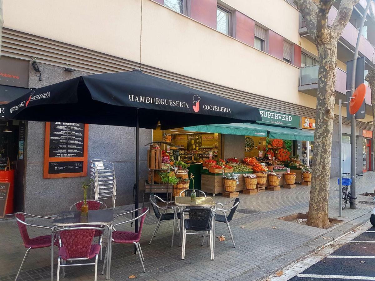 Rambla Poblenou&Mar Bella Beach Barcelona Luaran gambar